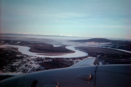 Kuskokwin River in front of Denali